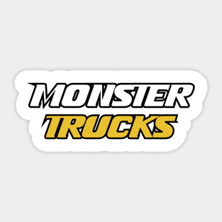 Monster Trucks Sticker